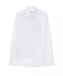 White Slim Fit Smart Casual Button Down Weekend Oxford Shirt