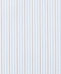 Blue & Brown Tailored Fit Alumo Fine Stripe Formal Shirt