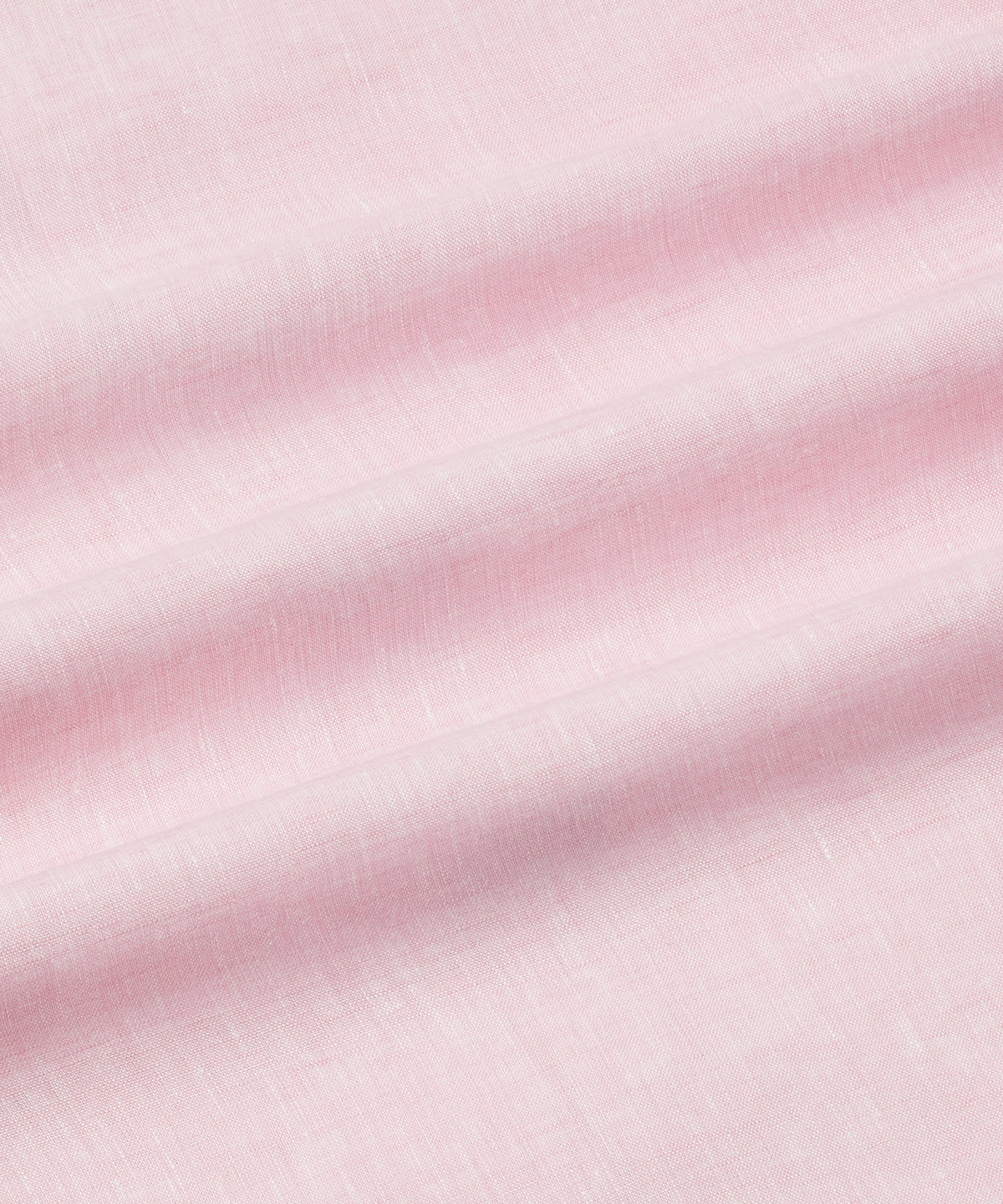 Pale Pink Classic Fit Essential Linen Button Down Smart Casual Shirt