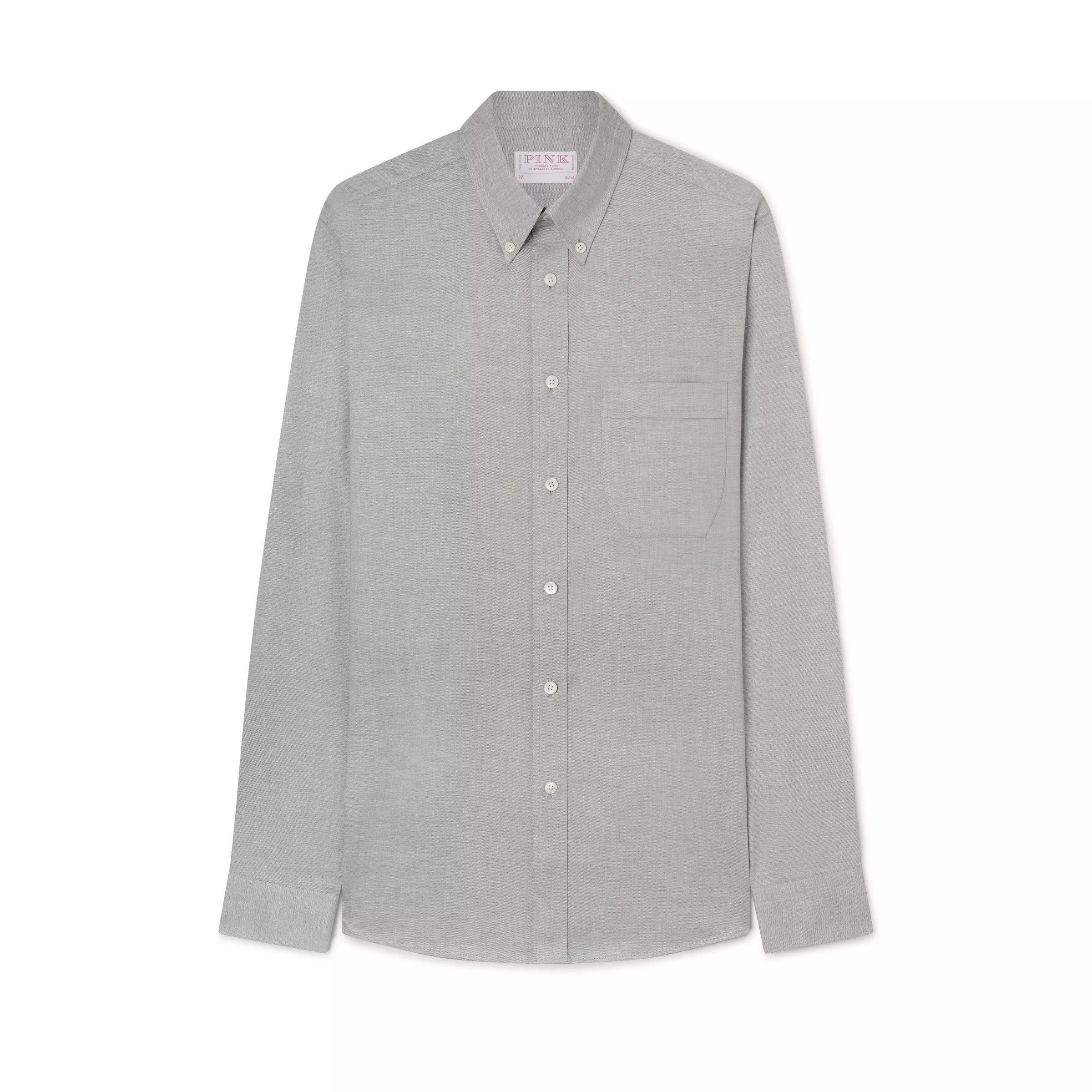 Pale Green Slim Fit Smart Casual Cotton Linen Slub Shirt